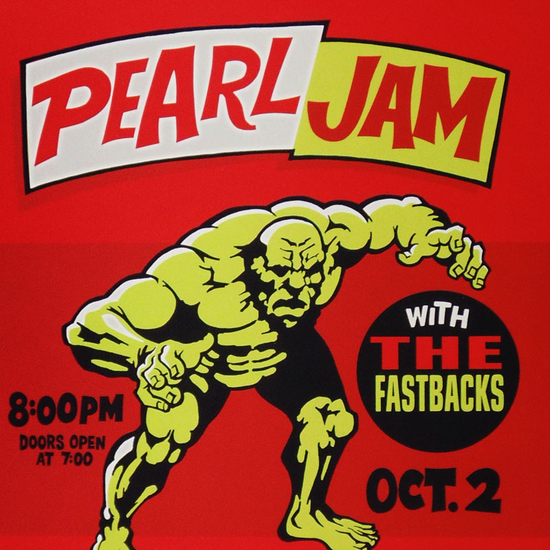Pearl Jam Concert Chronology