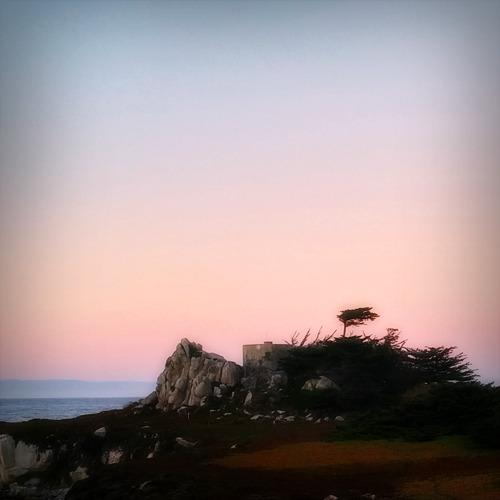Sunset over Monterey Bay